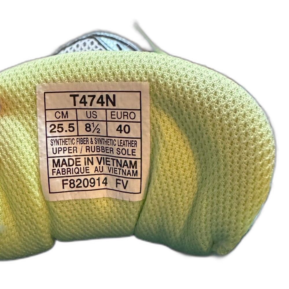 Ascis Gel Contend 2 Running Cross Training Shoes Women's Size 8.5 Silver & Green - Picture 8 of 8